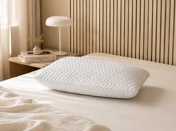 Oreiller Hälsa en chambre scandinave